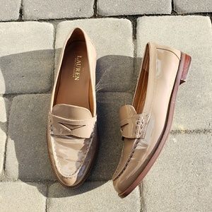 Lauren Ralph Lauren Patent Leather Penny Loafer
